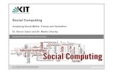 Social computing, Analysing Social Media: Theory and Hackathon