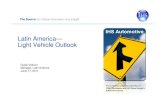 Latin america light vehicle outlook