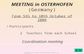 Meeting Osterhofen