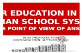 Peer education in the Italian school system