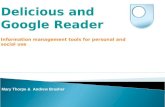 Delicious+Google Reader V1