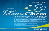 2nd annual global manu chem strategies 2013 agenda