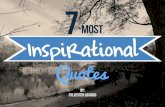 7 Most Inspirational Quotes