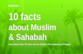 10 interesting facts about Muslim & Sahabah