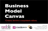 Business model canvas - Creare, fornire e acquistare valore.