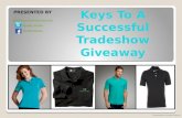 Keys To A Successful Tradeshow Giveaway