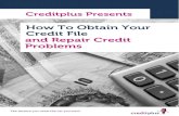 How to Obtain Your Credit File and Repair Your Credit Problems