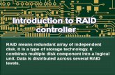 Introduction to RAID controller