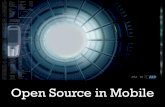 Open source in mobile