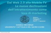 Daniele Michienzi - Dal Web 2.0 alla Mobile TV - Tesicamp