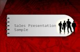 Sales Presentation Sample