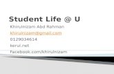 Student life @ U