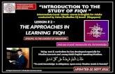 [Slideshare] fiqh-course-lesson #2- (sept-2012-batch) -(22-sept-2012)