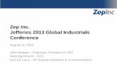 Jefferies 2013 Global Industrials Conference Presentation