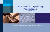 UMTS UTRAN Signaling Procedures