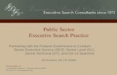 JDG Associates Public Sector Executive Search Practice Overview