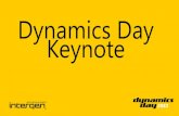 Dynamics Day 2012 Welcome and Keynote