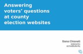 Answering voters' questions at county election websites