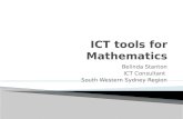 ICT tools for Maths
