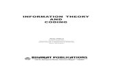 Information theory & coding (ECE)