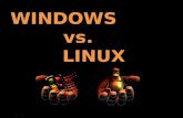 Windows vs linux prsentsn
