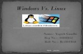Windows7 Vs Linux