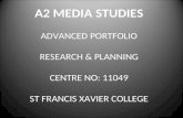 A2 research planning