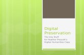 Digital History Presentation