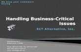 Handling Business-Critical Issues