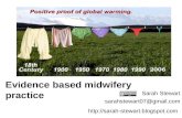 What is evidence-based midwifery?