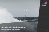 2012 – Strøm A - Halvdan Brustad – Statoils vindkraftsatsning