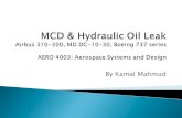 MCD AND HYDRAULIC OIL LEAK  kamal