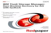 Ibm tivoli storage manager   bare machine recovery for aix with sysback - redp3705
