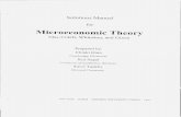 Micro Economic Theory - Mas-Colell Solution Manual