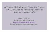Multichannel Forensics Projects For Catalogers:  2009