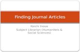 Finding Journal Articles in EBSCO and ProQuest databases