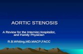 Aortic Stenosis: A Review for the Internist, Hospitalist, and ...