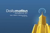 Dailymotion API - Week-End Open e-Education 2013