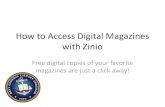 Digital Magazines with Zinio