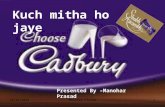 Cadbury Dairy Milk by Manohar Prasad