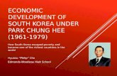 Economic Development of South Korea under Park Chung Hee (1961-79)