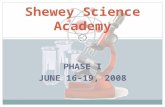 Shewey Science Academy