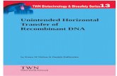 Unintended horizontal transfer of recombinant dna by kaare m nielsen and daniele daffonchio