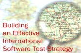 Building an Effective International Software QA Test Strategy