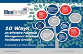 10 Ways an Effective Financial Management System Facilitates Growth