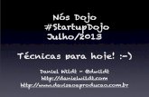 #StartupDojo Porto Alegre - Julho/2013 (Nós Coworking)