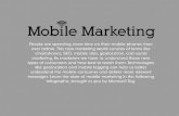 The growth of mobile marketing and tagging
