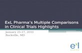Highlights from ExL Pharma's Multiple Comparisons in Clinical Trials
