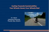 Cycling and Sustainability: Two Wheels Good, Four Wheels Bad