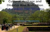 Cultural Heritage and Disaster Risk Reduction: Case Studies from Sri Lanka